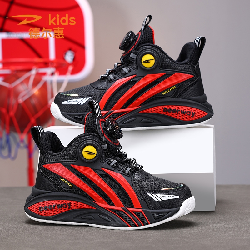 德尔惠童鞋儿童篮球鞋2025春秋季