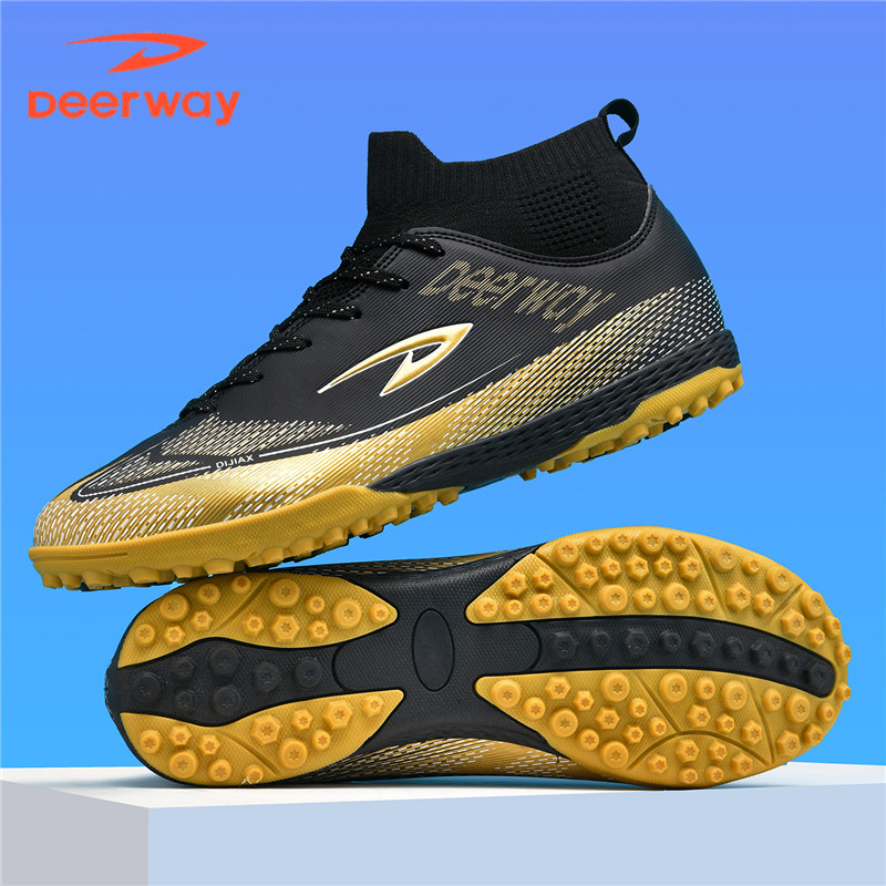 德尔惠童鞋儿童足球鞋青少年训练鞋中小学生草地tf短碎钉男童鞋子