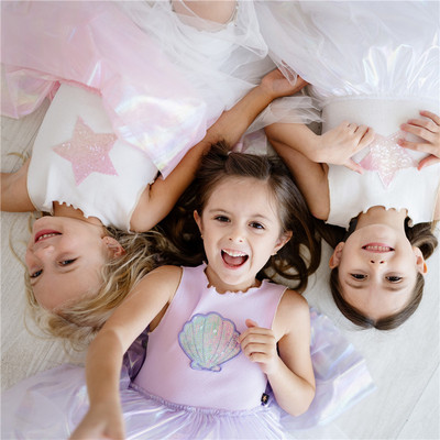 7折 美国Petite Hailey 儿童女童星星纱纱tutu裙公主裙连衣裙