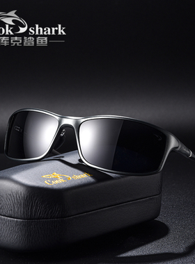 库克鲨鱼偏光太阳镜男士钓鱼开车