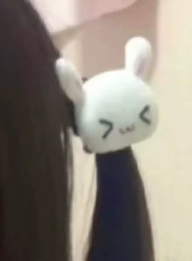 nah宅系可爱小兔子发圈头绳萝莉少女软萌甜妹头饰学生发饰古早y2k