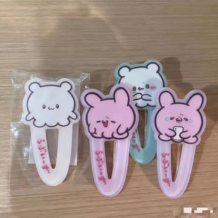 nah萌系日韩小章鱼发夹可爱少女心百搭侧边刘海夹甜美碎发夹发饰