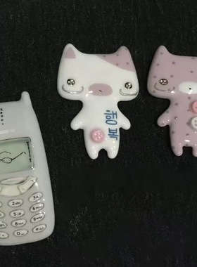 nah古早味萌萌小猫发夹ins可爱梦核感刘海夹少女心萌物发饰夹子