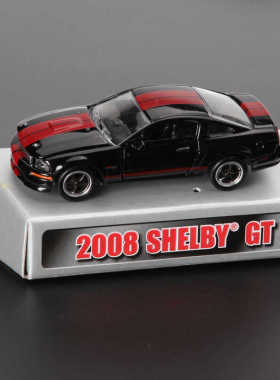 SHELBY 1/64 Ford GT 2008款福特野马跑车合金模型黑色
