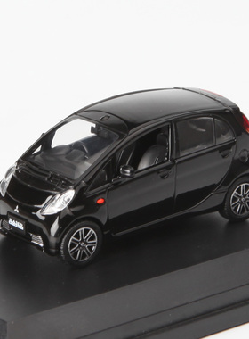 原厂1/43 mitsubishi 三菱 DAMD合金汽车模型黑色不可开门