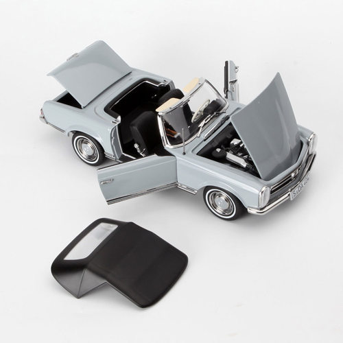 NOREV 1/18 奔驰 MERCEDESBENZ 230 SL1963 合金模型 灰色