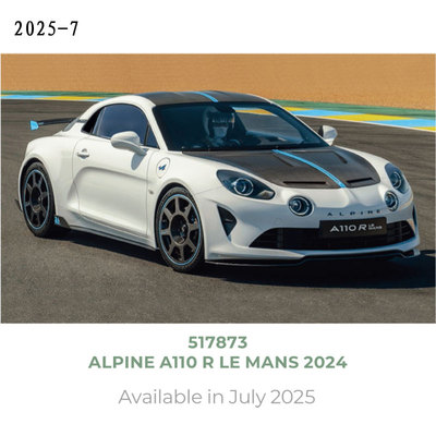 NOREV 1/43 Alpine A110 R Le Mans 2024 合金汽车模型 不可开门