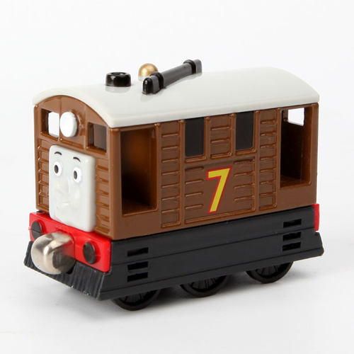 托比 爱德华小火车头磁铁力轨道套装卡车小朋友玩具车