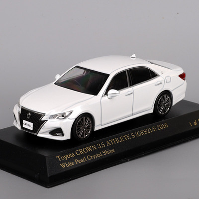 京商 1/43 丰田Toyota CROWN 3.5 ATHLETE S GRS214 2016合金模型