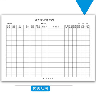 铁圈美容院顾客预约本美发护肤美甲塑身当天营业登记本