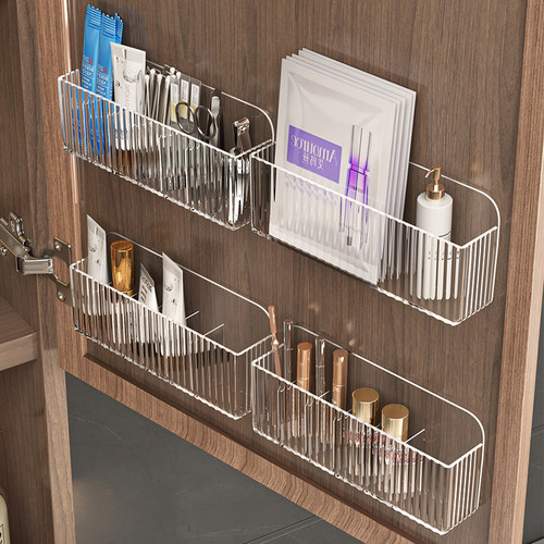 壁挂式镜柜门后收纳盒