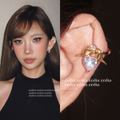 ZZZITA 爱神计划·Lovers Plan～无耳洞闪钻爱心耳夹耳骨夹