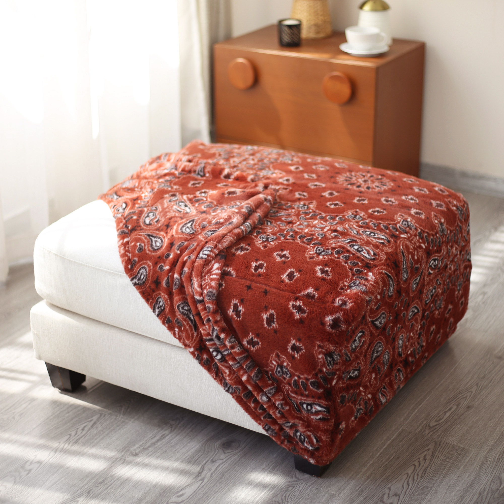 秋冬全包脚踏沙发套换鞋方凳套单独沙发脚凳保护罩盖布新款防尘,居家布艺,沙发套,淘宝优惠券,粉丝福利购,淘宝优惠卷