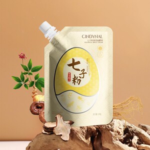 仙蒂奈儿七子粉蛋壳面膜膏补水保湿提亮肤色滋润清爽便宜的正品