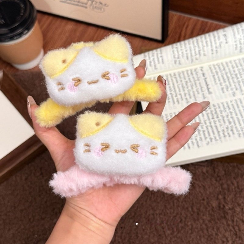 可爱眨眼小猫发夹抓夹kt猫卡通少女发卡后脑勺秋冬粉嫩网红发饰,节庆用品/礼品,文化创意文具,淘宝优惠券,粉丝福利购,淘宝优惠卷