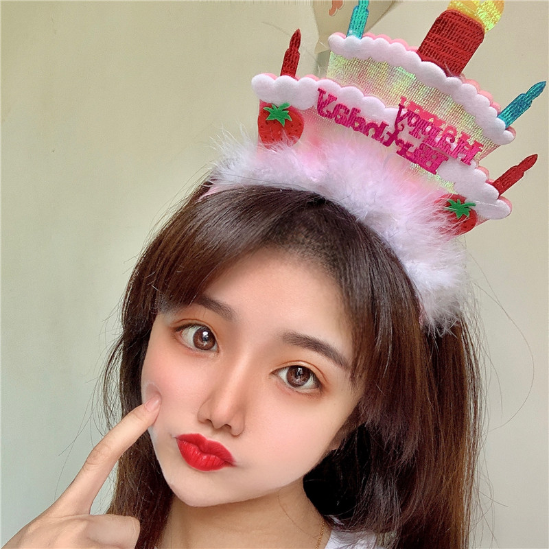 韩国ins可爱闺蜜拍照生日蛋糕