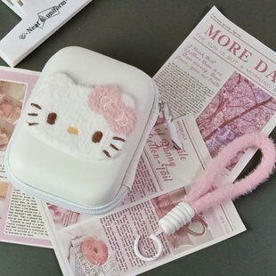 可爱CCD相机保护包HelloKitty贴画收纳包零钱证件数据线包kt猫女
