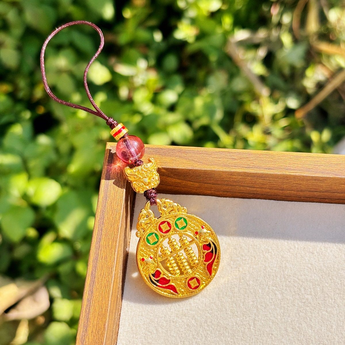 直播仿沙金双鱼算盘五福吊坠配饰霸气中国风钥匙扣挂件合金手工,节庆用品/礼品,挂饰/生肖挂饰,淘宝优惠券,粉丝福利购,淘宝优惠卷