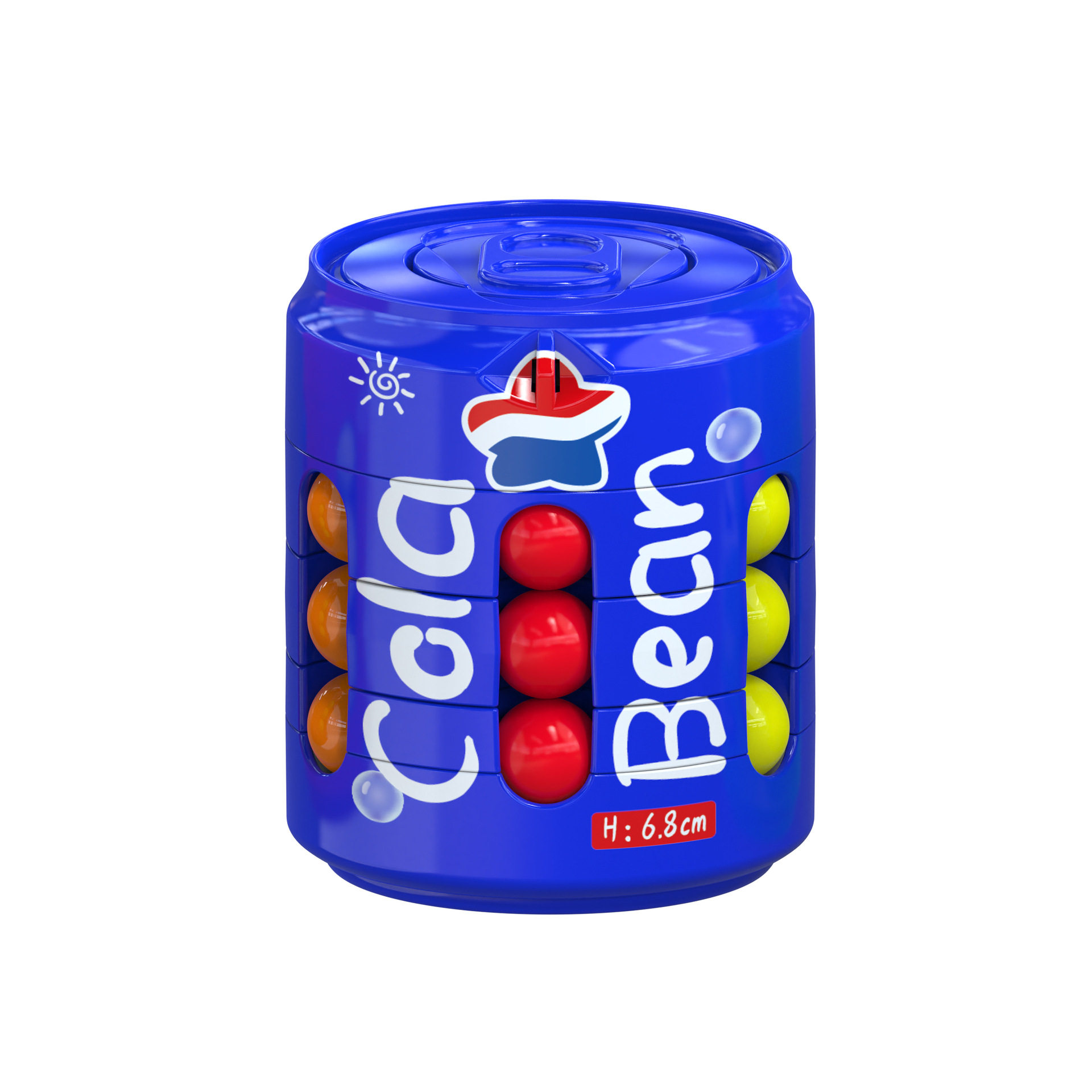 饮料可乐易拉罐魔豆百变