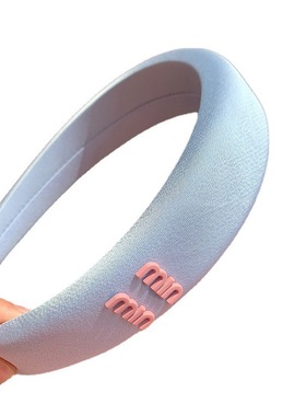 气质简约外出发箍马卡龙色高颅顶发箍海绵增高撞色头箍发卡发饰