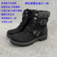 男女同款 外贸英伦风帅气侧拉链情侣款 马丁靴女短靴大码 F4784