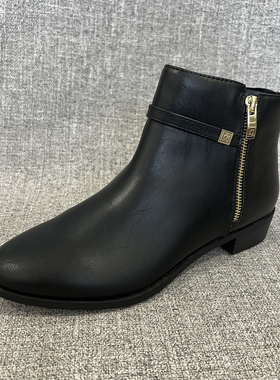 外贸冬季新款舒适粗跟女大码女鞋切尔西短靴F6014