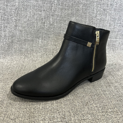 外贸冬季新款舒适粗跟女大码女鞋切尔西短靴F6014