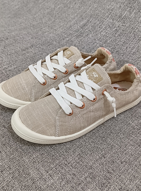 外贸记忆鞋垫休闲时尚舒适懒人帆布鞋女鞋布鞋一脚蹬 F3212