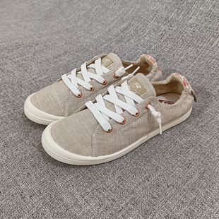 外贸记忆鞋垫休闲时尚舒适懒人帆布鞋女鞋布鞋一脚蹬 F3212