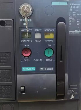 西门子3WT8041-5UG00-0AA1 智能框架断路器3WT8空气开关400A原装