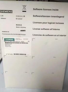 6SL3054-4AG00-2AA0-Z F01+E01西门子SD卡512MB带扩展安全定位