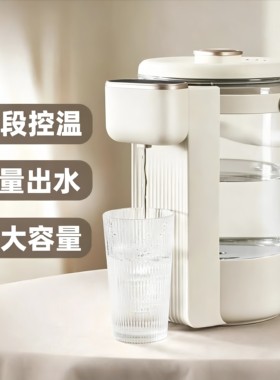 大容量电热水瓶烧水壶高硼硅恒温水壶带童锁自动出水家用电热水壶