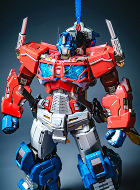 现货 成品擎天OP柱千值ko练铁机巧变形玩具模型手办秦天柱金刚