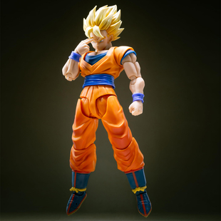 顺丰当天发 万代shf决战的序幕孙悟空玩具模型龙珠超级赛亚人手办