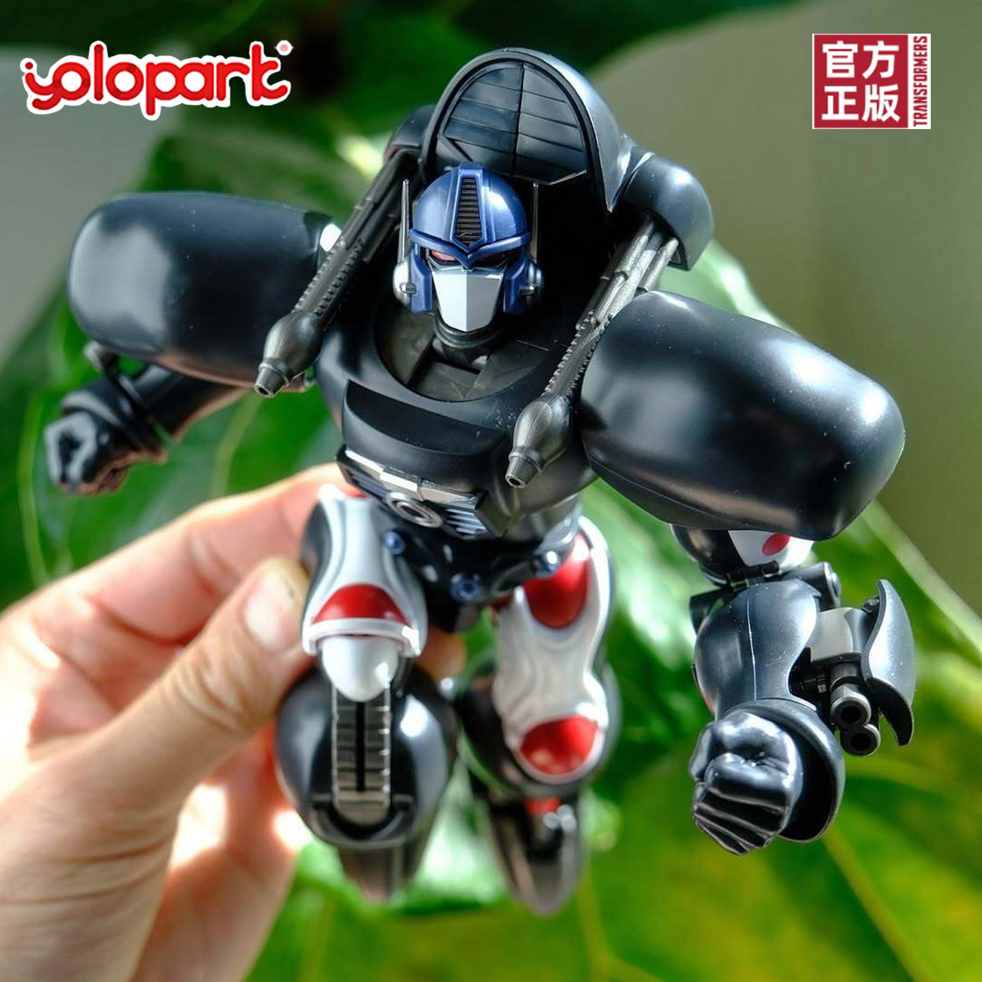 当天发货yolopark猩猩队长变形金刚拼装玩具模型bw猛兽侠手办男孩