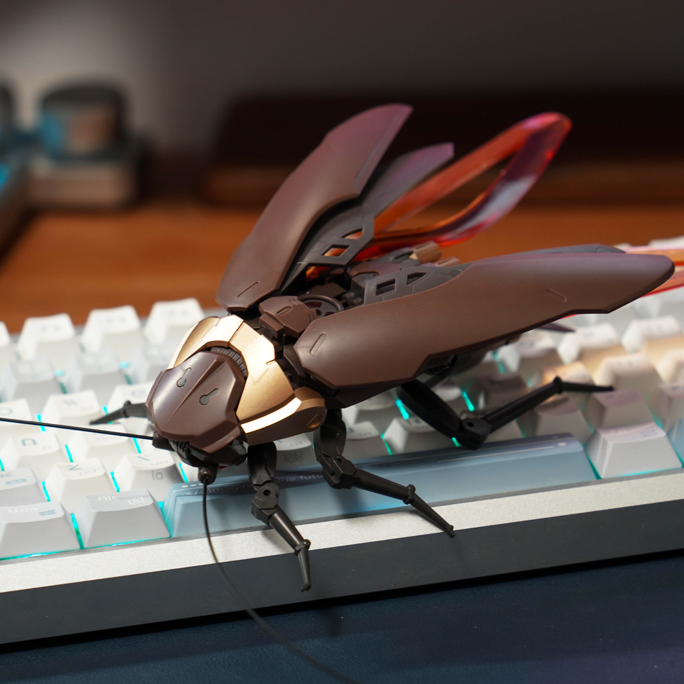 萝播动漫大蟑螂玩具模型