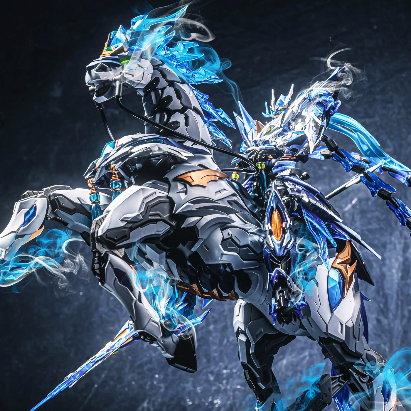 摩动核赵云拼装模型高达