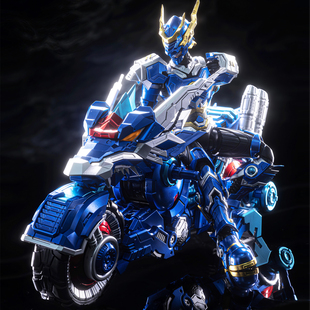 全新带特典 超兽武装龙戬拼装玩具模型壹理创玩异能锁摩托车模