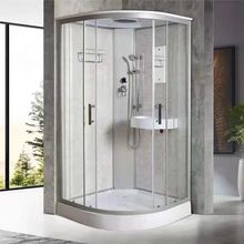 整体淋浴房一体式洗澡房家用农村浴室门卫生间沐浴房简易玻璃隔断
