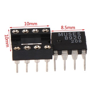 优惠升级NE5532N 全新 MUSES8920 双运放 JRC4558 日本NJRC高保真