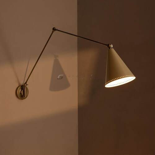 中山工厂直销复刻Vincent Wall Light戈宓定制背景墙壁灯设计师展