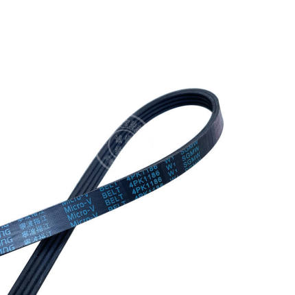 宝骏310 1.2L发动机皮带4PK1186 皮带 传动带4PK738发电机皮带