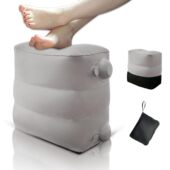 厂家现货充气脚垫户外旅行便携脚凳飞机高铁搁脚垫办公室午休足垫