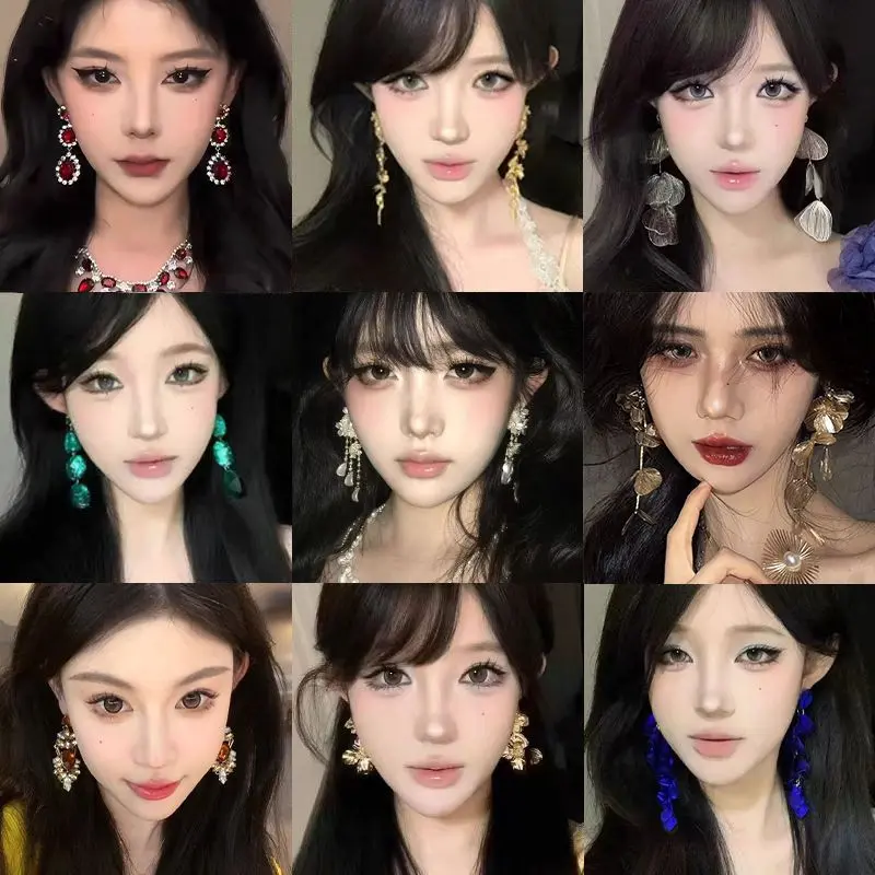 红颜如霜20424新款奢华夸张摩登港风重工宫廷显脸小高级感耳环女