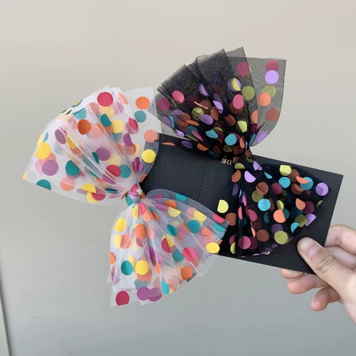 Заколка для волос с бантиком, шпильки для волос, детский аксессуар для волос для принцессы, ободок, в западном стиле