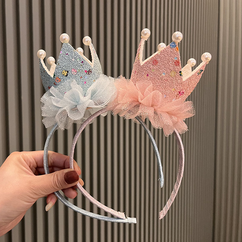 大皇冠发箍儿童发饰公主生日饰品