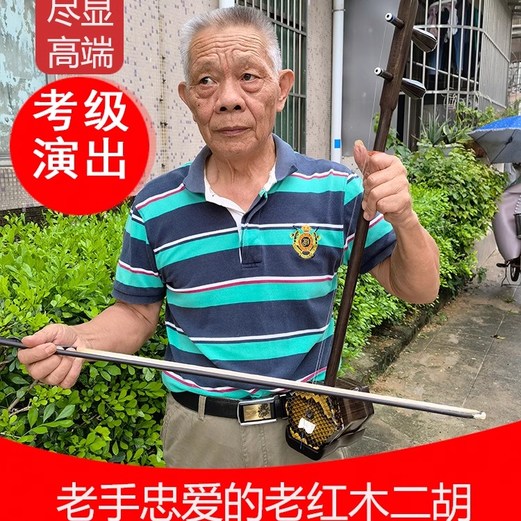 专业演奏老红木二胡十级考级