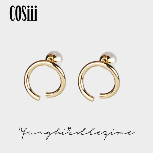 cosiii原创设计品牌圈耳堵珍珠