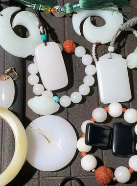 直播间看货现拍新疆和田玉手镯