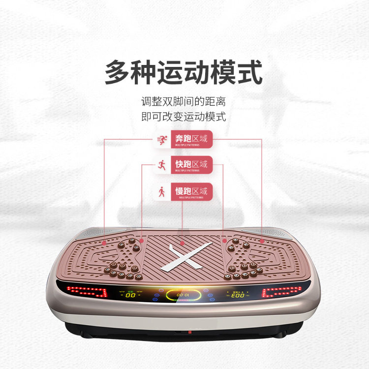 甩脂机甩肉垂直律动机产后塑身腰腿小腹站立式运动训练器材